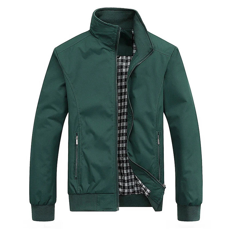 Elegante chaqueta bomber Harrington