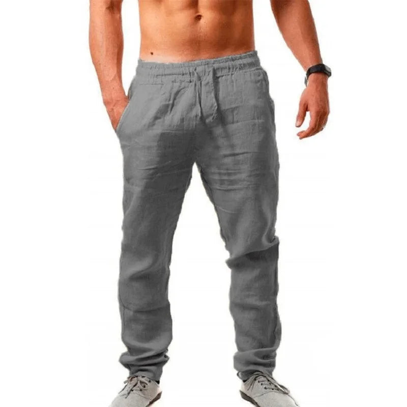 Pantalón de lino transpirable