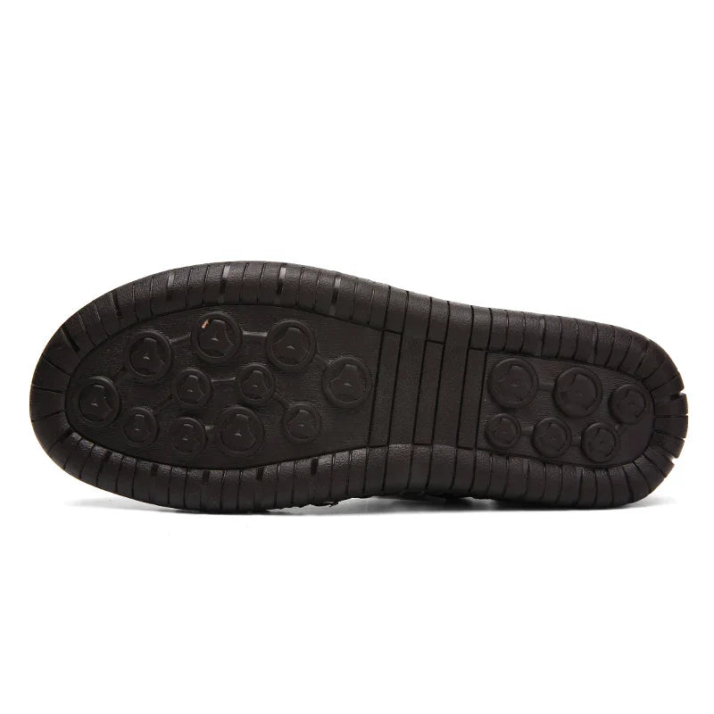 Sandalias clásicas de piel