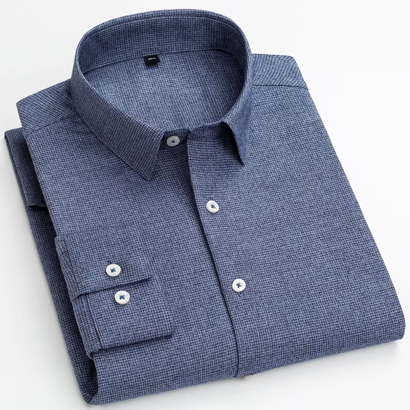 Elegante camisa de algodón