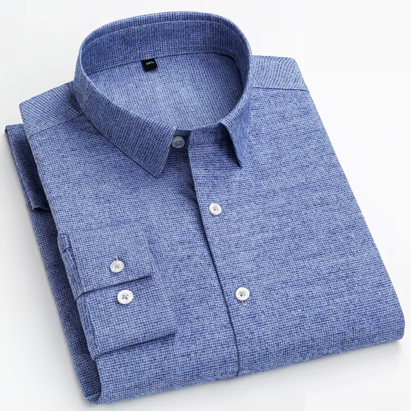 Elegante camisa de algodón