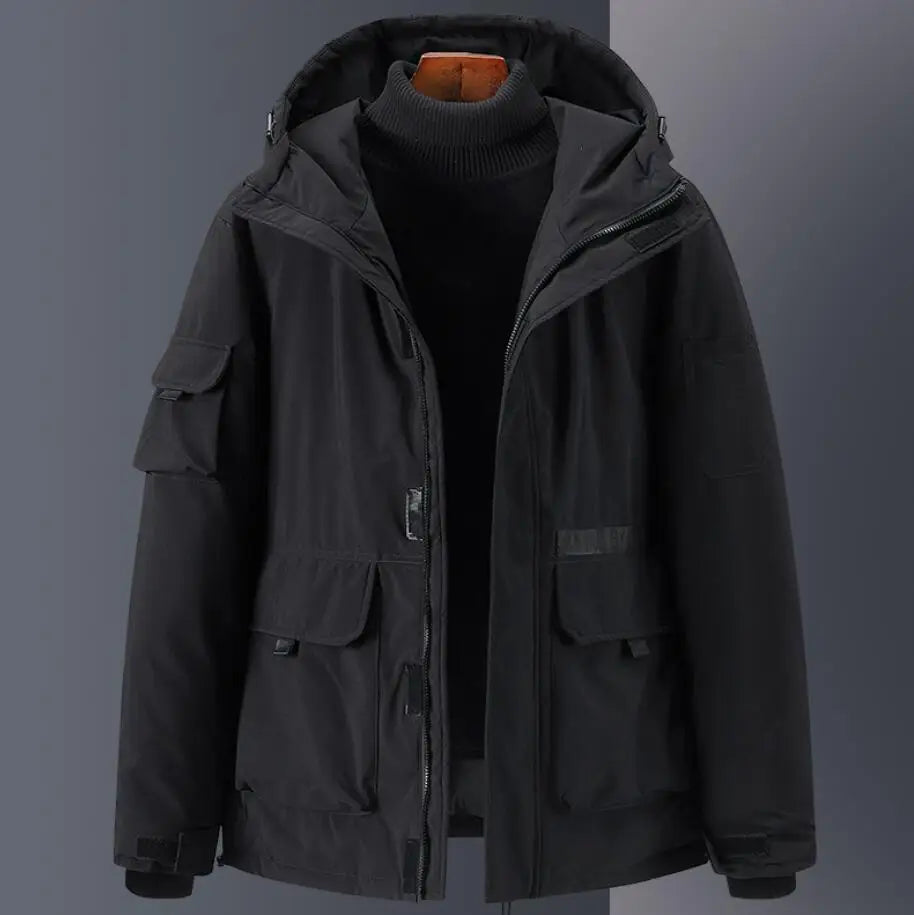 Elegante chaqueta de invierno