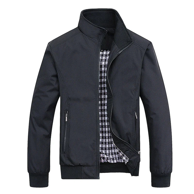 Elegante chaqueta bomber Harrington