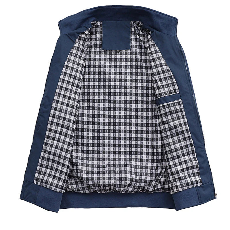 Elegante chaqueta bomber Harrington