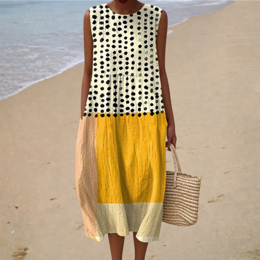 Vestido de verano cómodo sin mangas