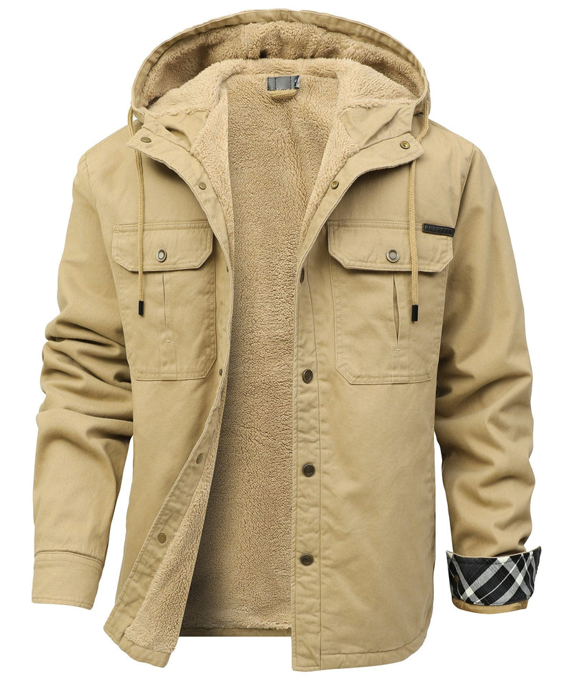 Elegante chaqueta polar