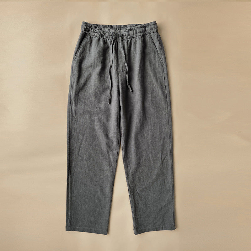 Pantalones de lino de alta calidad