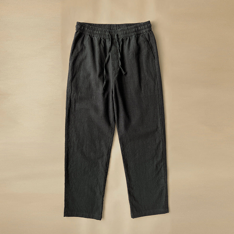 Pantalones de lino de alta calidad