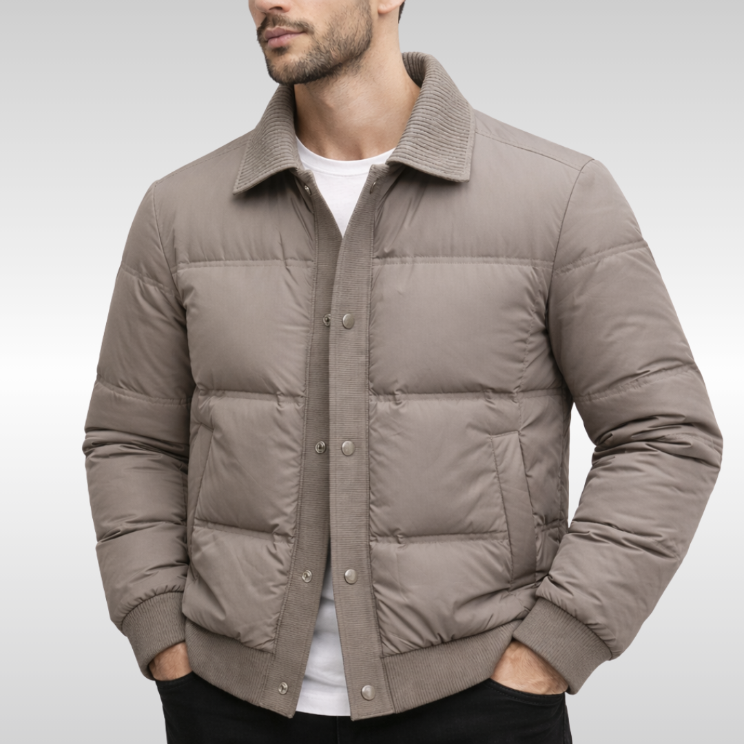 Elegante Chaqueta Puffer