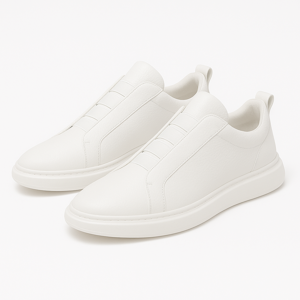 Elegantes zapatos de piel