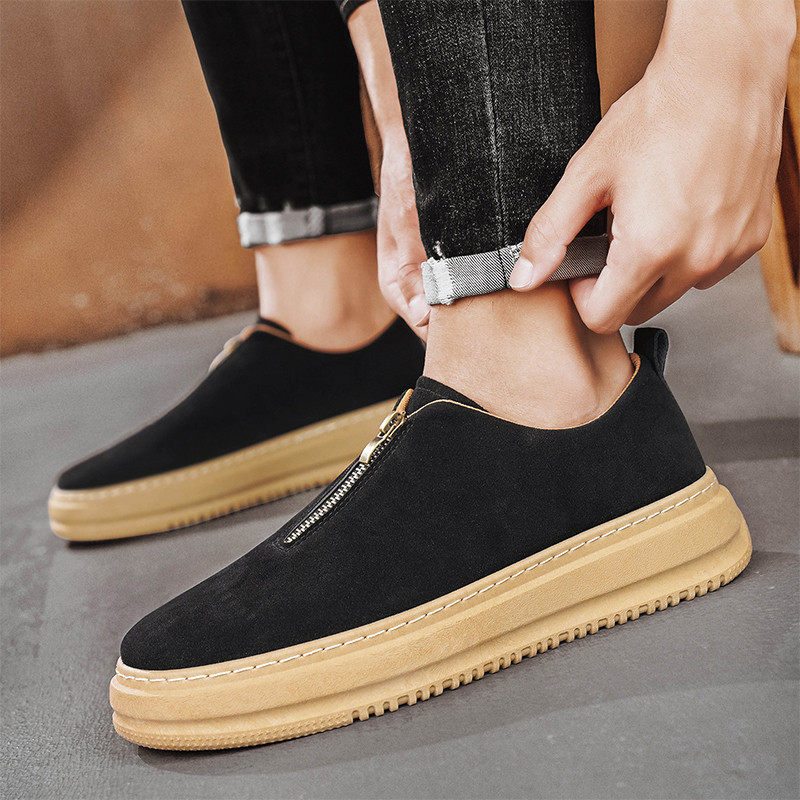 Elegantes zapatos de ante