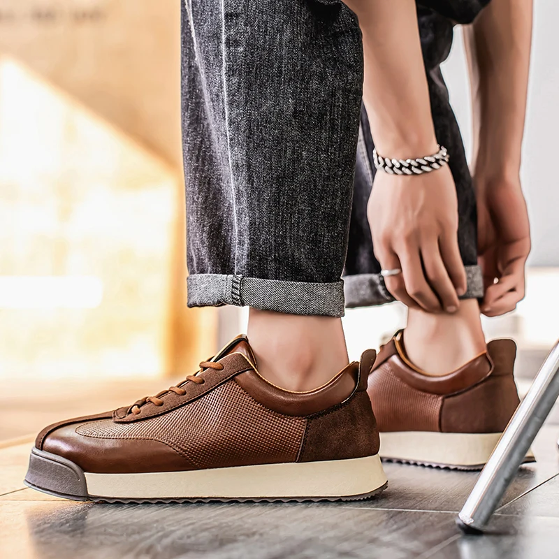 Zapatos de piel italiana