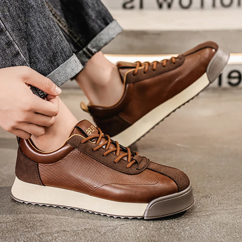 Zapatos de piel italiana