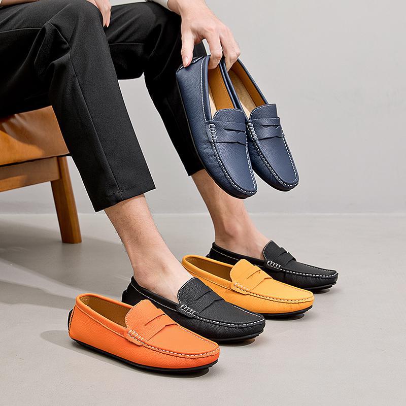 Mocasines de piel Chic