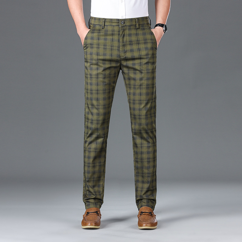 Pantalones de cuadros Business