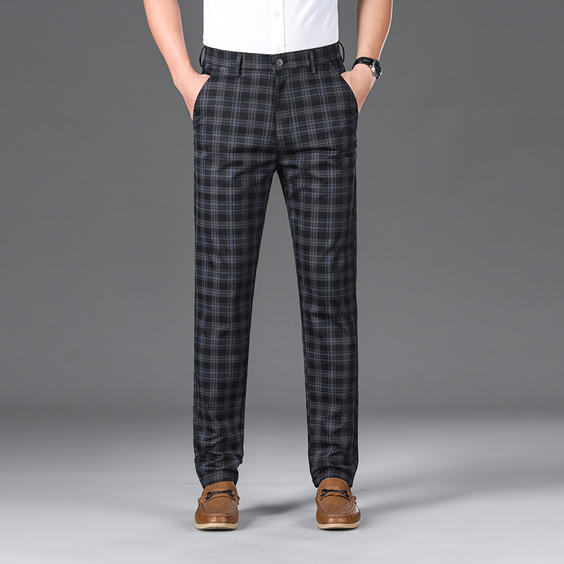 Pantalones de cuadros Business