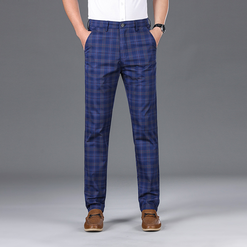 Pantalones de cuadros Business
