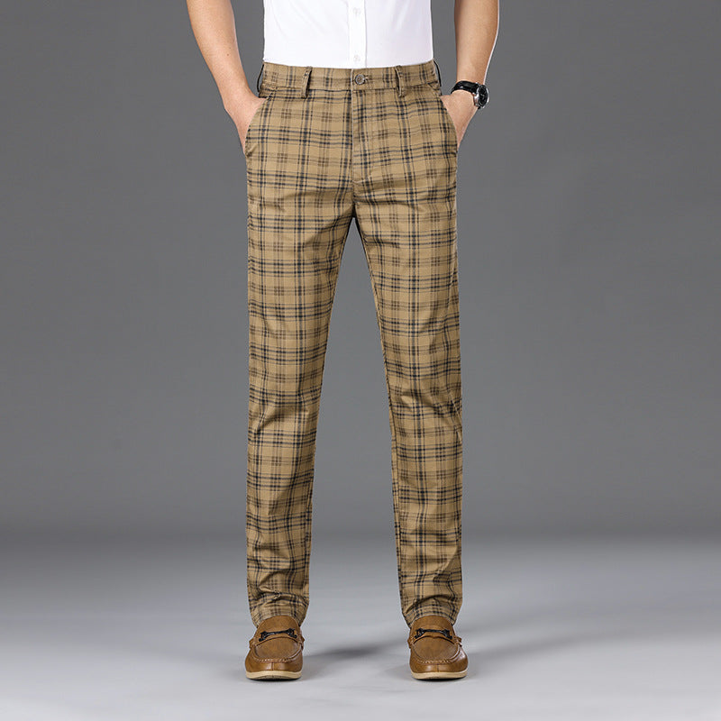 Pantalones de cuadros Business