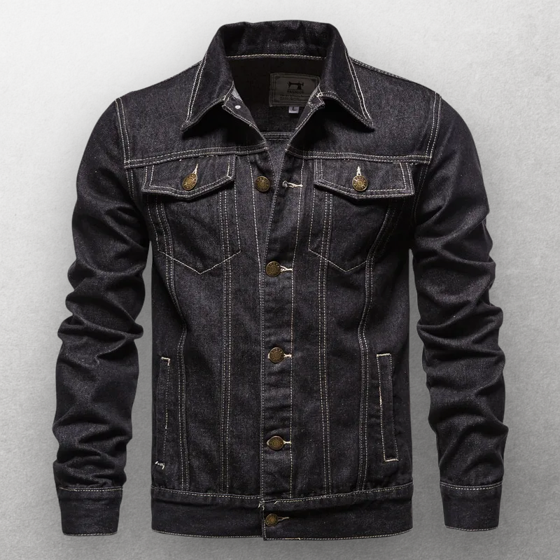 Elegante chaqueta vaquera
