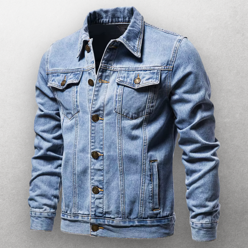 Elegante chaqueta vaquera