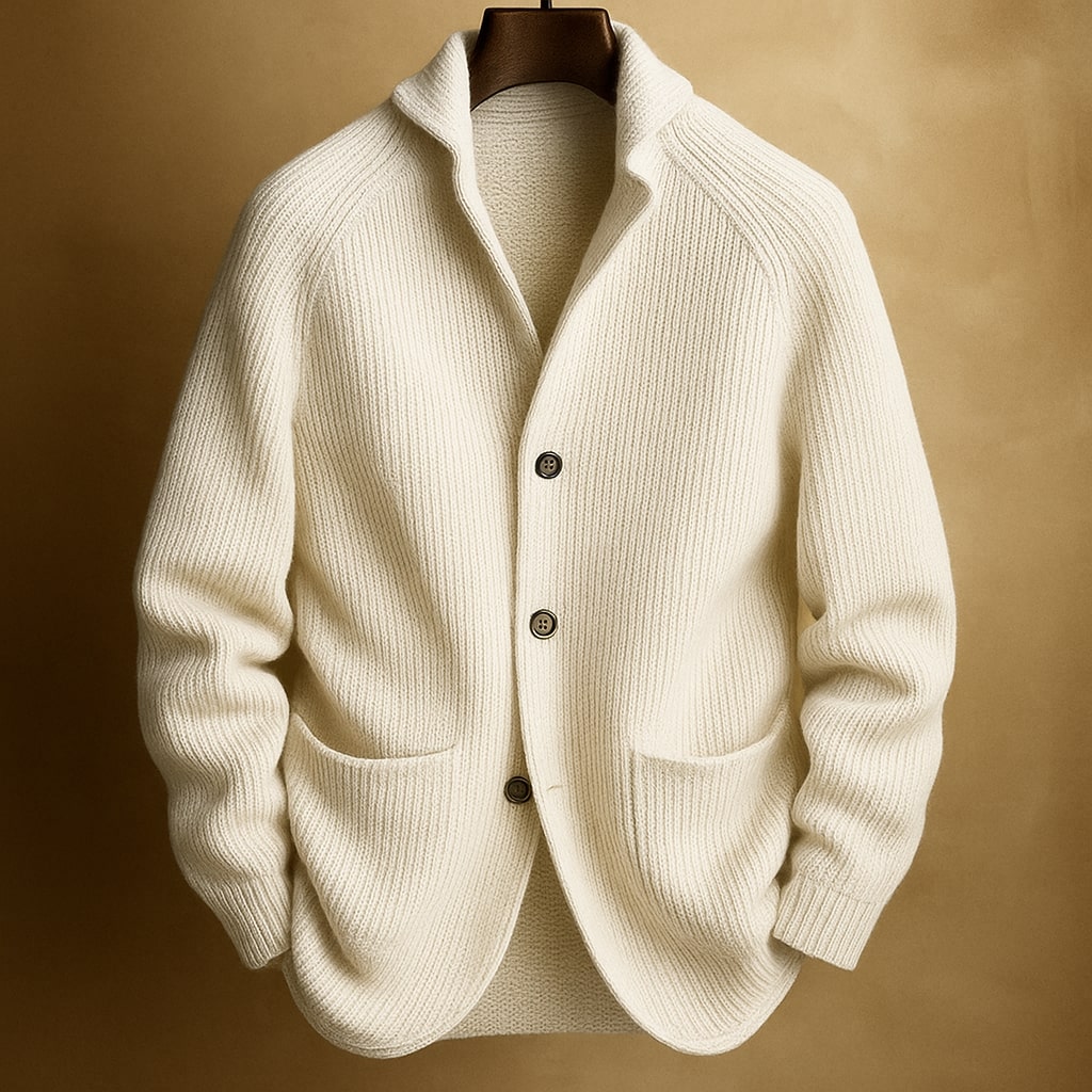 Elegante cárdigan de punto