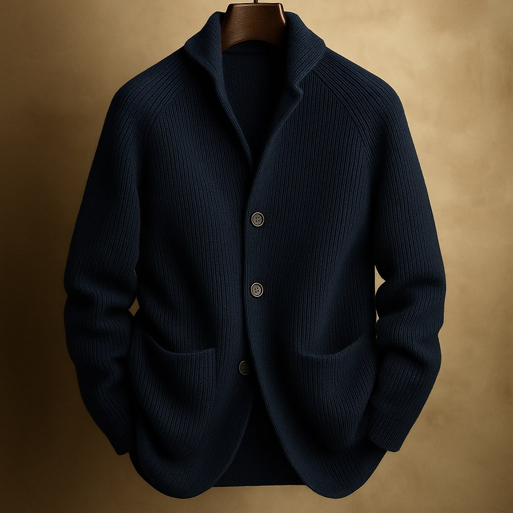 Elegante cárdigan de punto