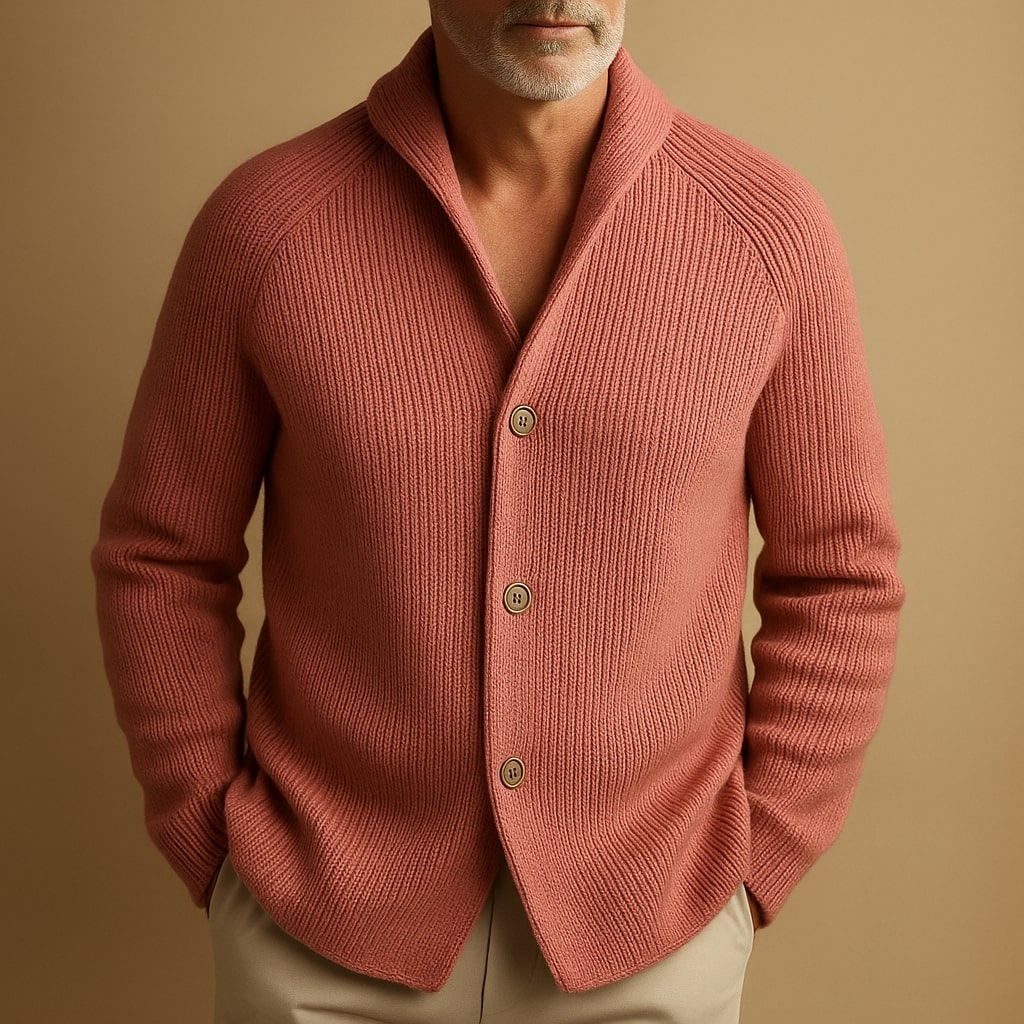 Elegante cárdigan de punto