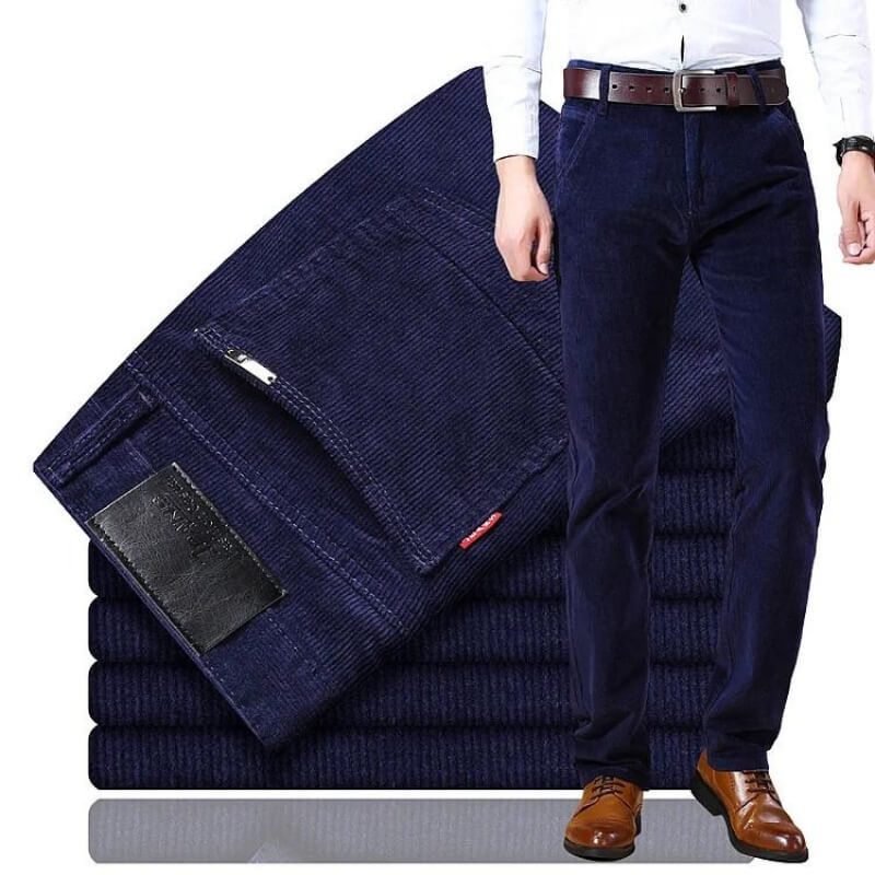 Elegantes pantalones de pana