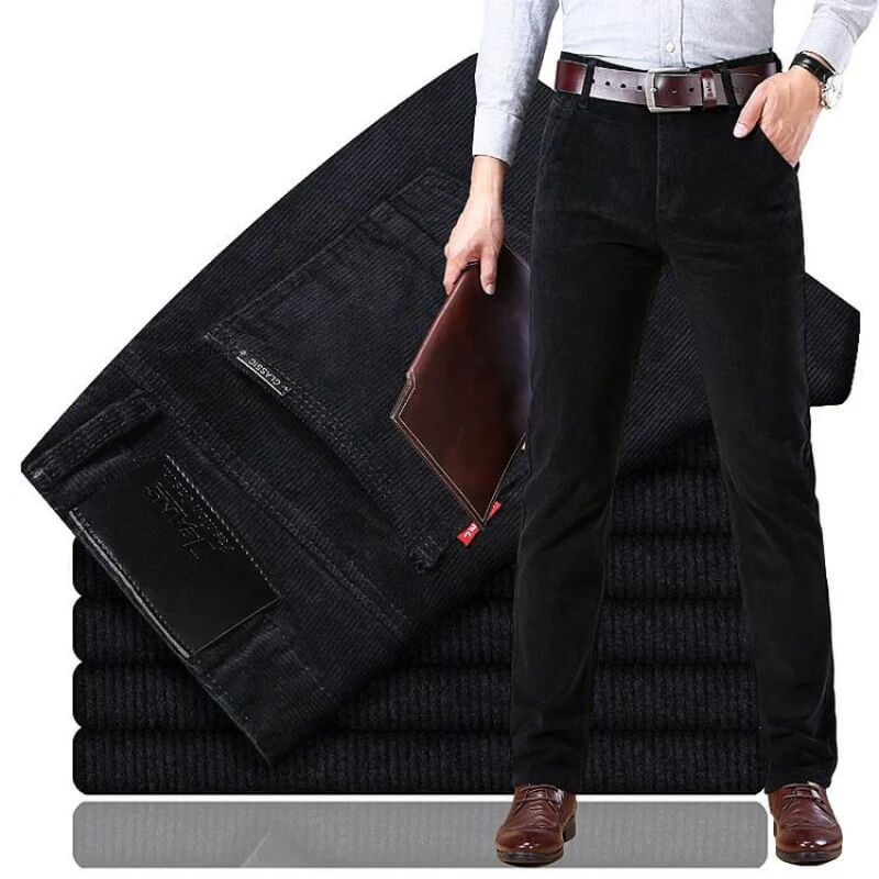 Elegantes pantalones de pana