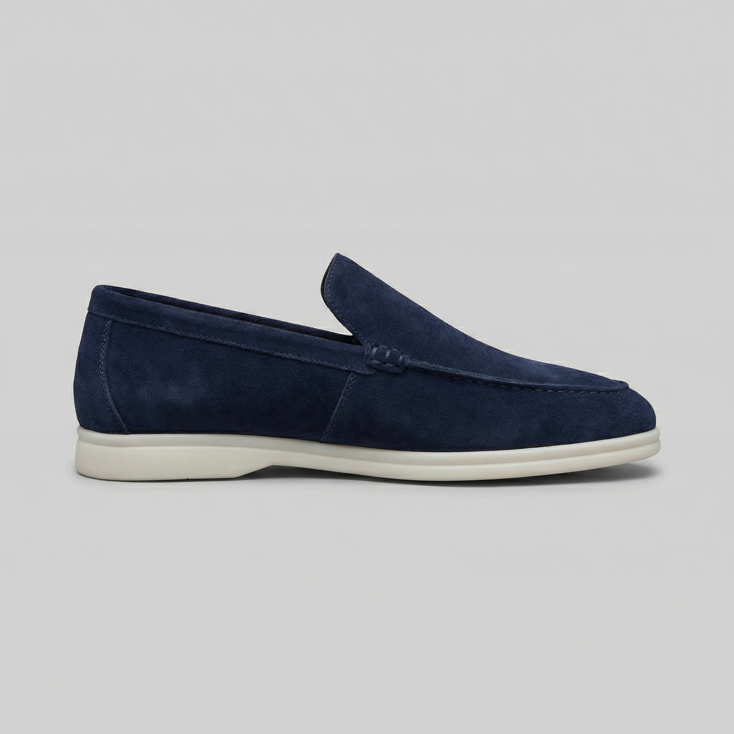Mocasines elegantes de ante para hombre