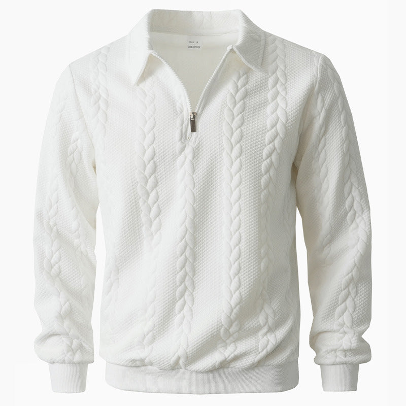 Jersey italiano con cremallera