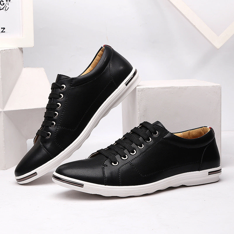 Elegantes zapatos de piel