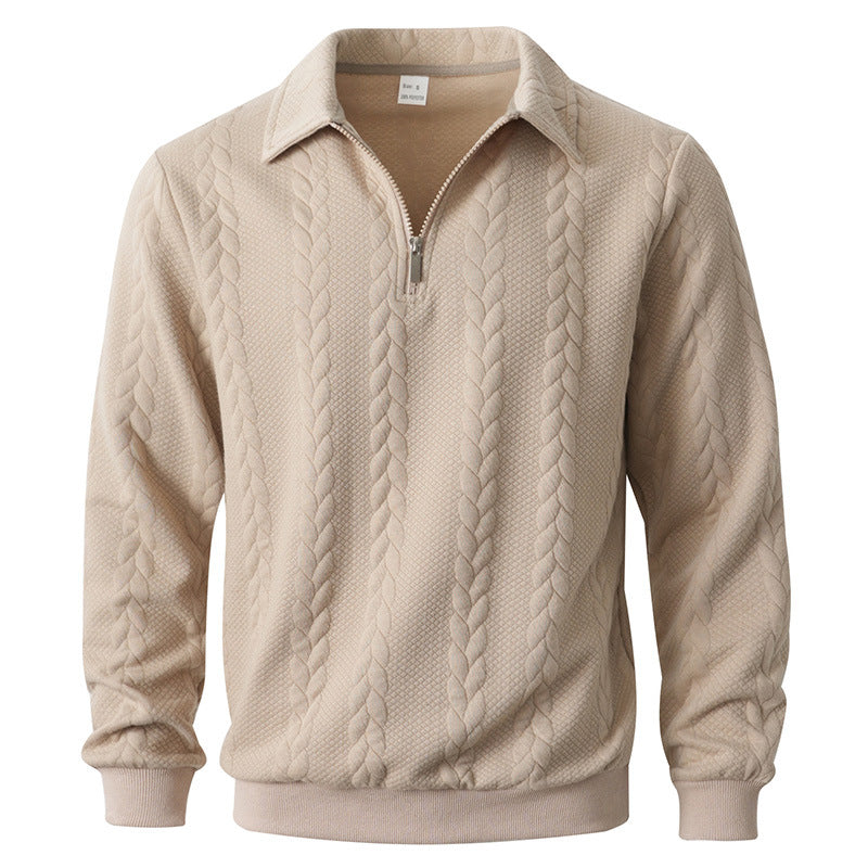 Jersey italiano con cremallera