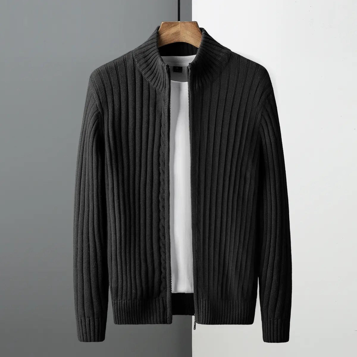 Elegante cárdigan para hombre