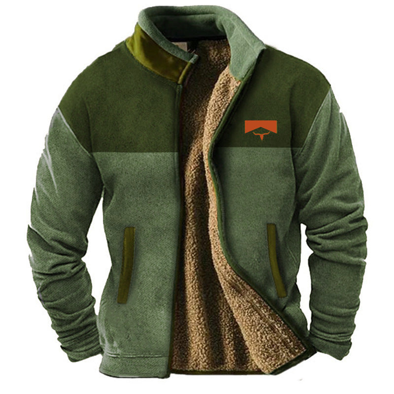 Chaqueta vintage con cremallera