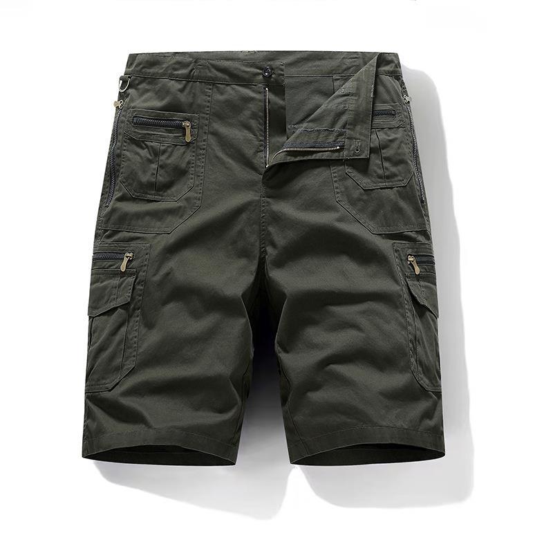 Elegantes pantalones cortos de algodón