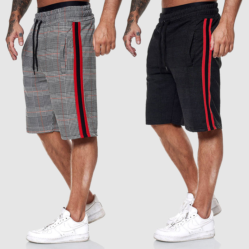 Pantalones cortos a cuadros