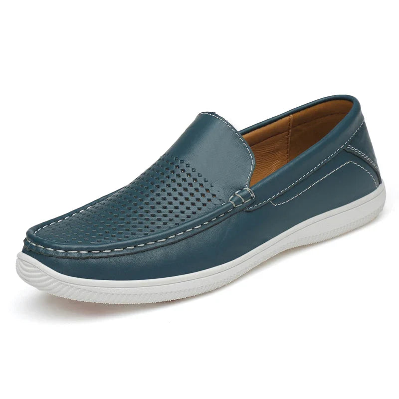 Mocasines de cuero elegantes para conducir