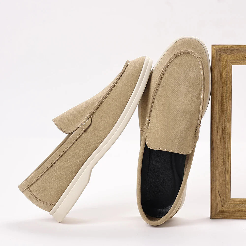 Mocasines casuales de ante