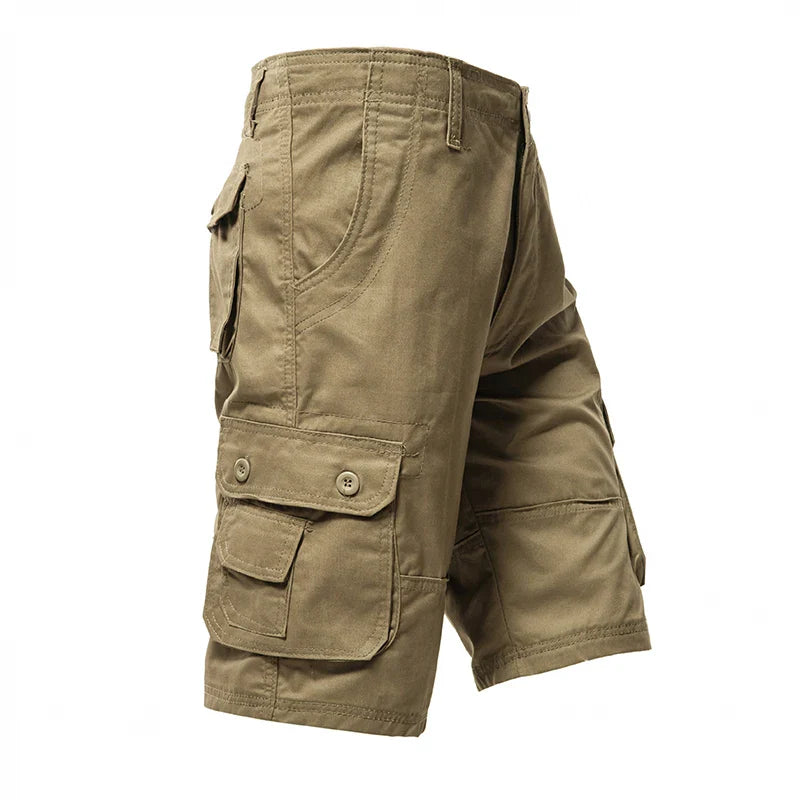 Pantalones cortos casual cargo a la rodilla