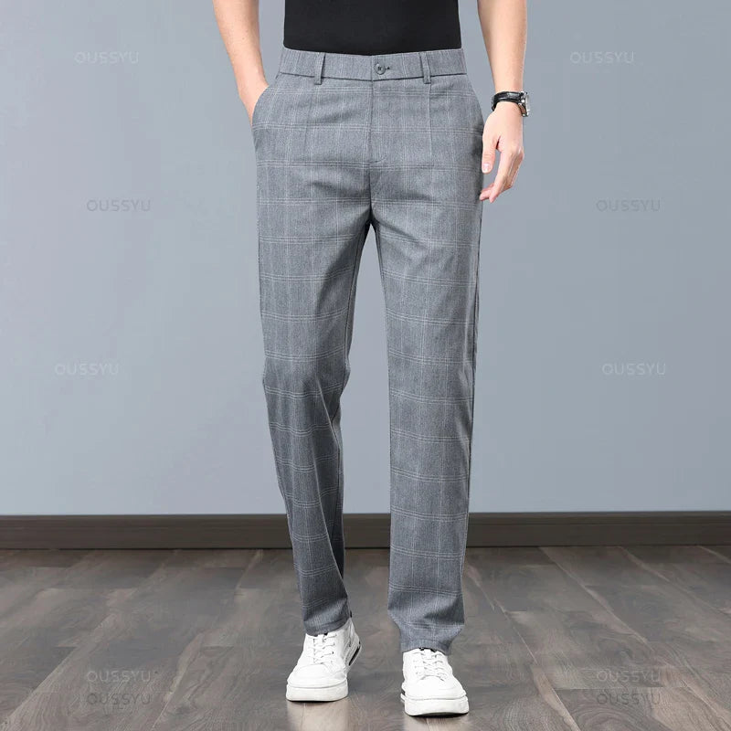Pantalones de cuadros clásicos