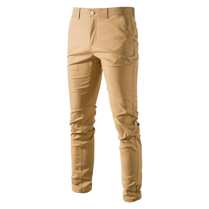 Pantalones informales de algodón