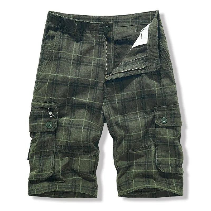 Pantalones cortos cargo elegantes de algodón