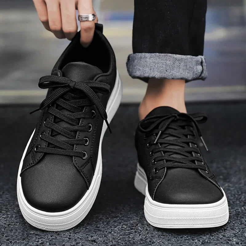 Elegantes zapatos de piel