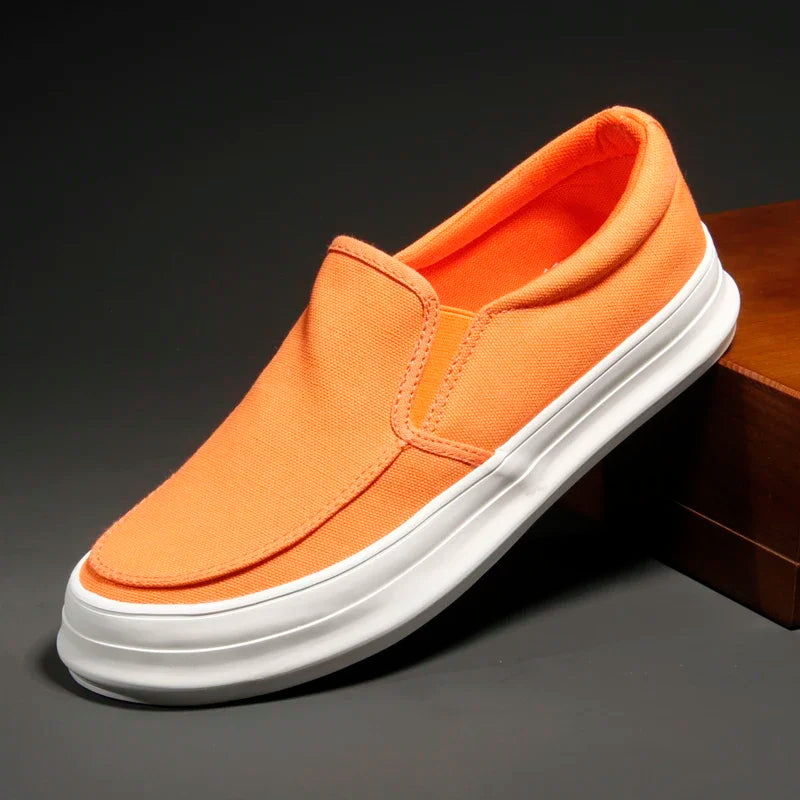 Elegantes zapatillas de lona