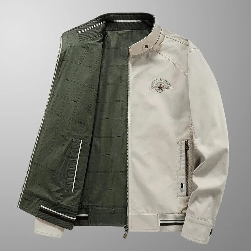 Chaqueta de doble cara para hombre