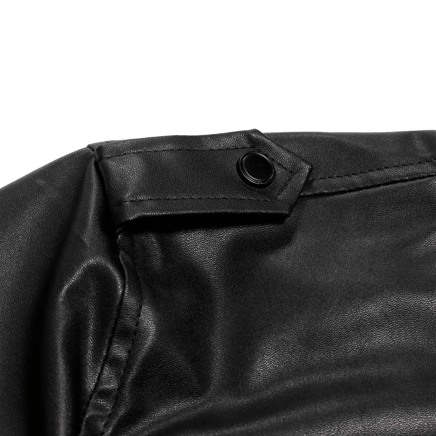 Chaqueta de cuero informal