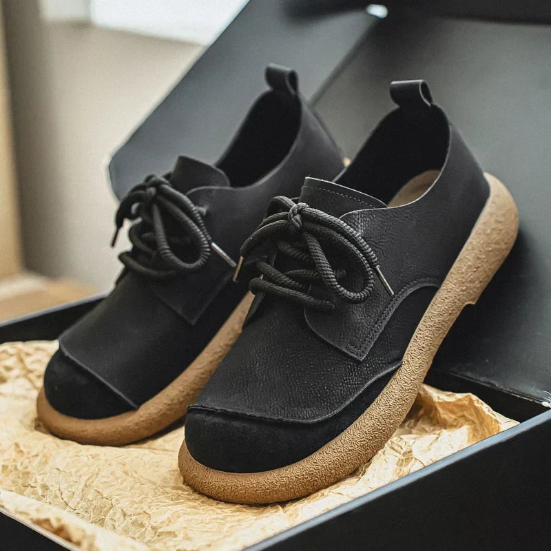 Elegantes zapatos de ante