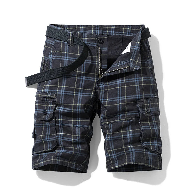 Pantalones cortos cargo elegantes de algodón