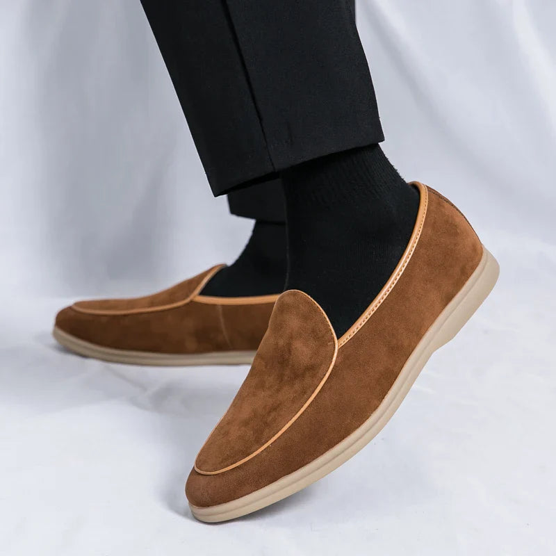 Mocasines de ante Chic